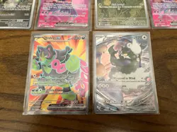Pokemon TCG Lot of 10 Cards Near Mint Illustration Art Rare Rainbow Cards - Image 4