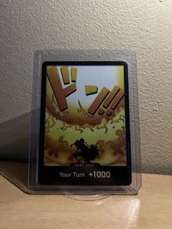 One Piece CCG: Two Legends - Don!! Card Your Turn +1000 promo foil - Image 1