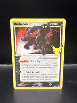 Pokemon TCG Umbreon Star Celebrations Classic Collection Card 17/17 - Image 3