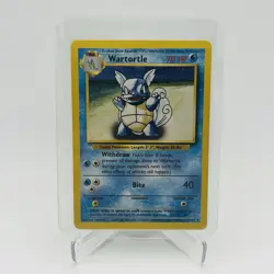 Wartortle - 42/102 - Pokemon Base Set Unlimited Card WOTC NM - Image 1