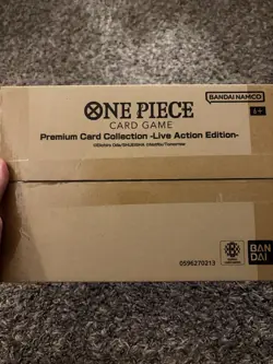 One Piece Card Game Premium Card Collection Live Action English Edition New - Image 1