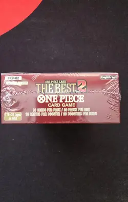 ONE PIECE CARD GAME: PRB-02 BOOSTER BOX THE BEST Vol.2 English - Image 1