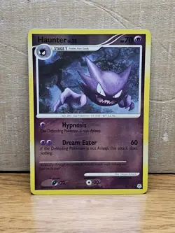 Haunter 50/130 Diamond and Pearl Reverse Holo Pokemon Card TCG - Image 1