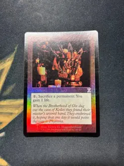 Gixs Claw English Foil Card Collectible Card Game Antithesis - Image 1