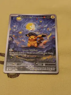 2 Pokemon x Van Gogh Black Star Promo ACG Art Card - NM - Image 3