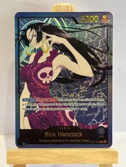 One Piece Card Game Boa Hancock Leader OP07-038 High Quality Custom Card - Image 1