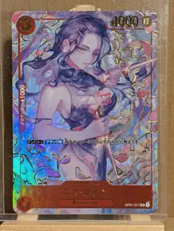 One Piece Card Game: Nico Robin Chinese New Year Custom Card OP01-017 Japanese - Image 2