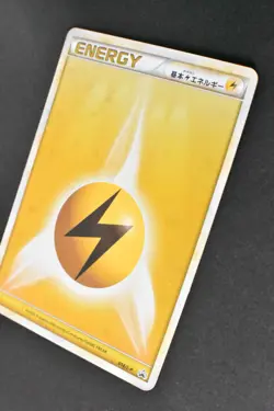 Lightning Energy 014/L-P Gym Challenge Promo 2009 Holo Japanese Pokemon Card - Image 4