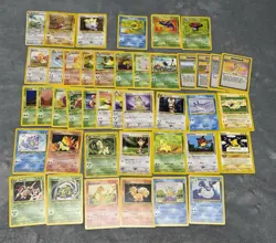 Pokemon Card Lot Of 42 1st Edition Neo Genesis Destiny Jungle Fossil WOTC Cards - Image 1