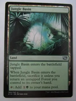MTG Jungle Basin C14 Light Play!! - Image 1