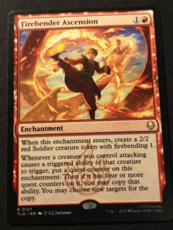 Firebender Ascension - TLA - MTG - EN - NM - 0137 - Image 1