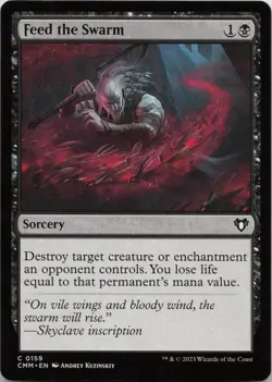 Feed the Swarm C Commander Masters 159 NM MTG - Image 1