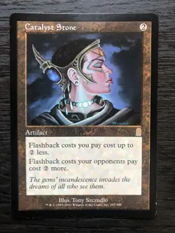 MTG Odyssey; Catalyst Stone, Rare Artifact. - Image 1