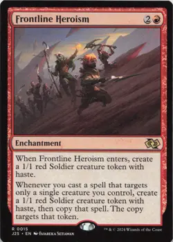 Frontline Heroism R Foundations Jumpstart 15 - LP MTG - Image 1