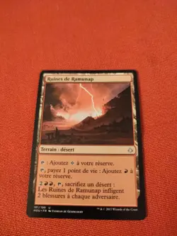 RUINE DE RAMUNAP RUINS AGE DE LA DESTRUCTION RARE CARTE MAGIC MTG FR - Image 1