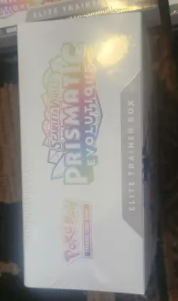 Pokemon Prismatic Evolutions ETB. 4 Box Lot. Sealed Pokemon Elite Trainer Boxes - Image 3