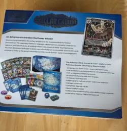 POKEMON CENTER TCG SCARLET & VIOLET STELLAR CROWN ETB ELITE TRAINER BOX SEALED - Image 2