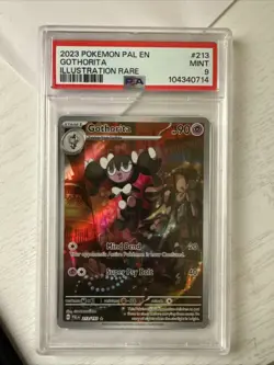 PSA 9 Gothorita 213/193 Illustration Rare Paldea Evolved Pokemon TCG Mint 2023 - Image 1