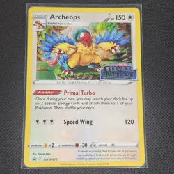 Archeops - SWSH272 - Black Star Promo - Silver Tempest Stamp - Pokemon - NM/M - Image 1