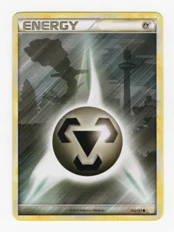 2010 Pokemon Metal Energy #122/123 Heartgold & Soulsilver Steelix LP - Image 1