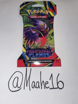 Pokemon TCG Phantasmal Flames Booster Packs - New and Sealed - Image 1