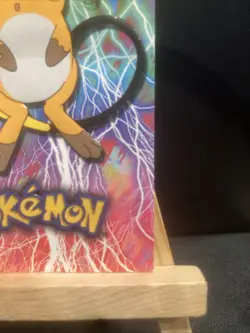 2001 Topps Pokemon TV Animation Raichu League Champions Embossed Die-Cut 6/18 - Image 5