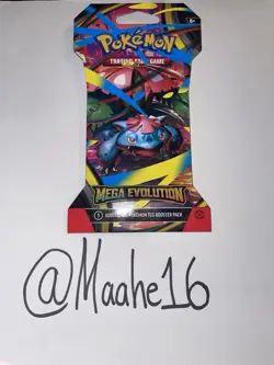 Pokemon TCG Mega Evolution Booster Packs - Factory Sealed New - Image 1
