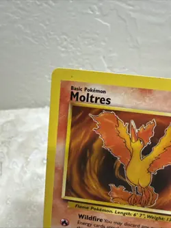 Moltres 27/62 Fossil Unlimited NonHolo Rare WoTC Pokemon TradingCardGame 1999 LP - Image 2