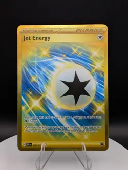 Pokemon TCG: Jet Energy: 252/191 Gold Secret Rare: Surging Sparks (NM) - Image 1