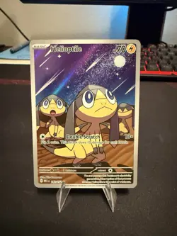 Pokemon MEGA EVOLUTION Helioptile 143/132 Illustration Rare M/NM PSA10 Contender - Image 2