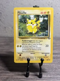 Pikachu German-60/64 Jungle Regular Common-Pokemon TCG-WOTC-Fast Shipping-NM! - Image 1