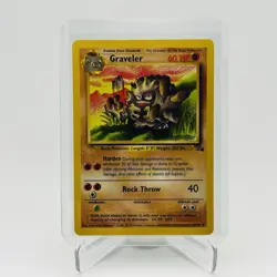 Pokemon TCG Graveler Fossil 37/62 Regular Unlimited Uncommon NM - Image 1