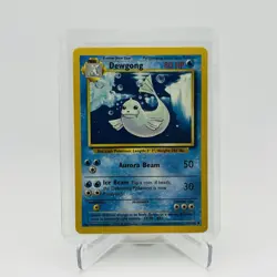 Pokemon TCG Dewgong Base Set 25/102 Regular Unlimited Uncommon LP - Image 1