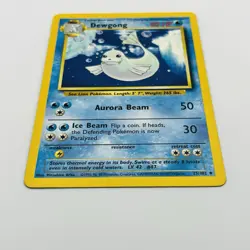 Pokemon TCG Dewgong Base Set 25/102 Regular Unlimited Uncommon LP - Image 3