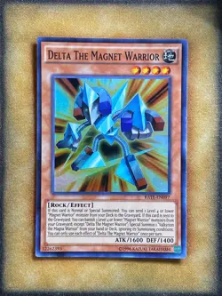 Yugioh Delta The Magnet Warrior RATE-EN097 Super Rare NM - Image 1