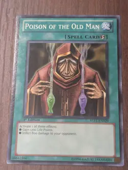 Poison of the Old Man - 1st Edition - YS11-EN029 - Common (NM) - Yugioh - Image 1