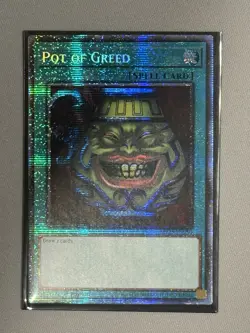 Yugioh Pot of Greed MP25-EN050 1st Edition Starlight Rare NM - Image 1