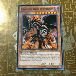 Gandora the Dragon of Destruction - YGLD-ENC03 Common Unlimited Edition Yugioh - Image 1