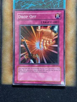 Yugioh Drop Off LOD-097 Super Rare NM - Image 1