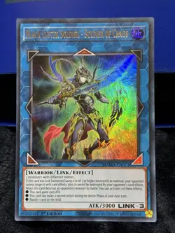 Yu-Gi-Oh! Black Luster Soldier - Soldier of Chaos MAMA-EN073 Ultra Rare 1st Ed. - Image 2