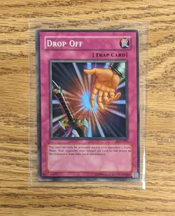 Yugioh - 1X Drop Off - Super Rare - Unlimited - LOD-097 - MP - Image 1