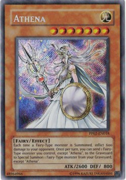 Yu-Gi-Oh! Athena (NM) Secret Rare PP02-EN018 - Image 1