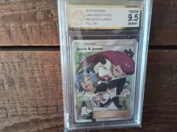 Pokemon Cards promo sr ar Jessie james gx vmax secret 68 ex graded art card b21 - Image 1