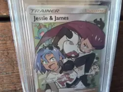 Pokemon Cards promo sr ar Jessie james gx vmax secret 68 ex graded art card b21 - Image 2