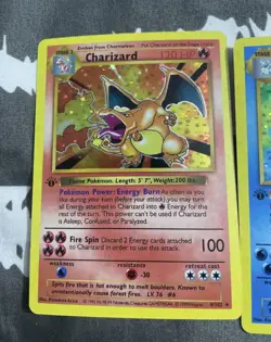 Pokemon Charizard Blastoise Venusaur Collection Cards Set - Image 2