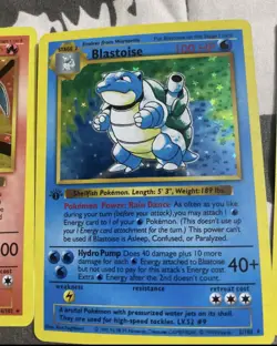 Pokemon Charizard Blastoise Venusaur Collection Cards Set - Image 4
