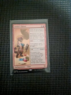 MTG 1X Artist's Talent Bloomburrow Regular - Image 1