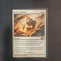 Faith's Reward - NM - Magic 2013 - MTG - Image 1