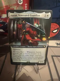 Auron, Venerated Guardian (Extended Art) Commander: Final Fantasy Foil - Image 1