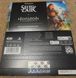Horizon Zero Dawn Secret Lair - PlayStation FOIL - US Seller In Hand SEALED - Image 2